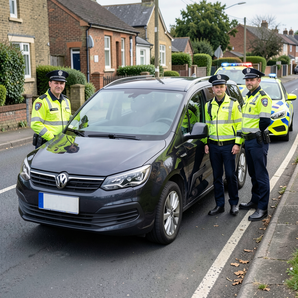 Four vehicles seized in Keighley police operation including stolen car